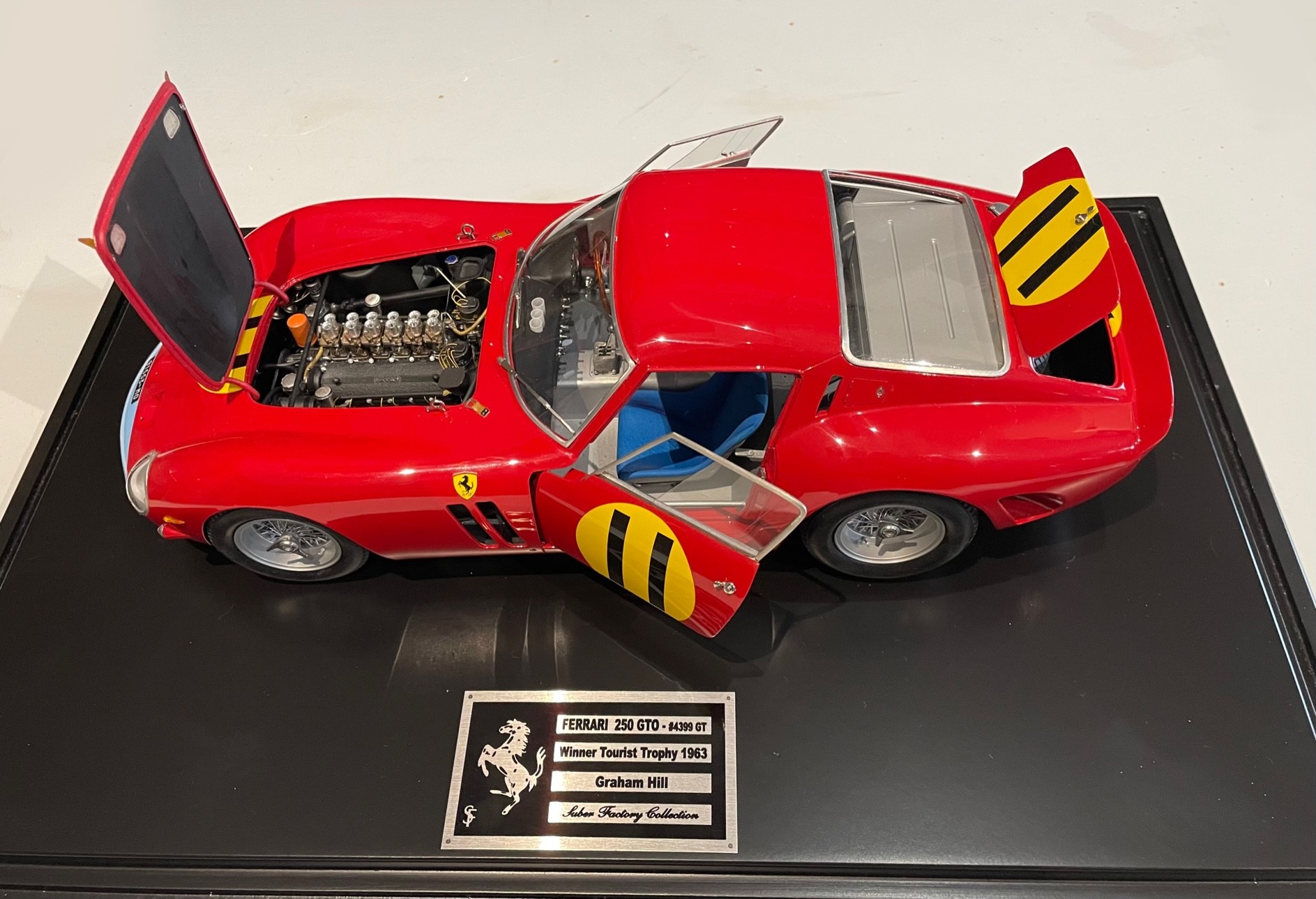 F. Suber : Ferrari 250 GTO Tourist Trophy 1963